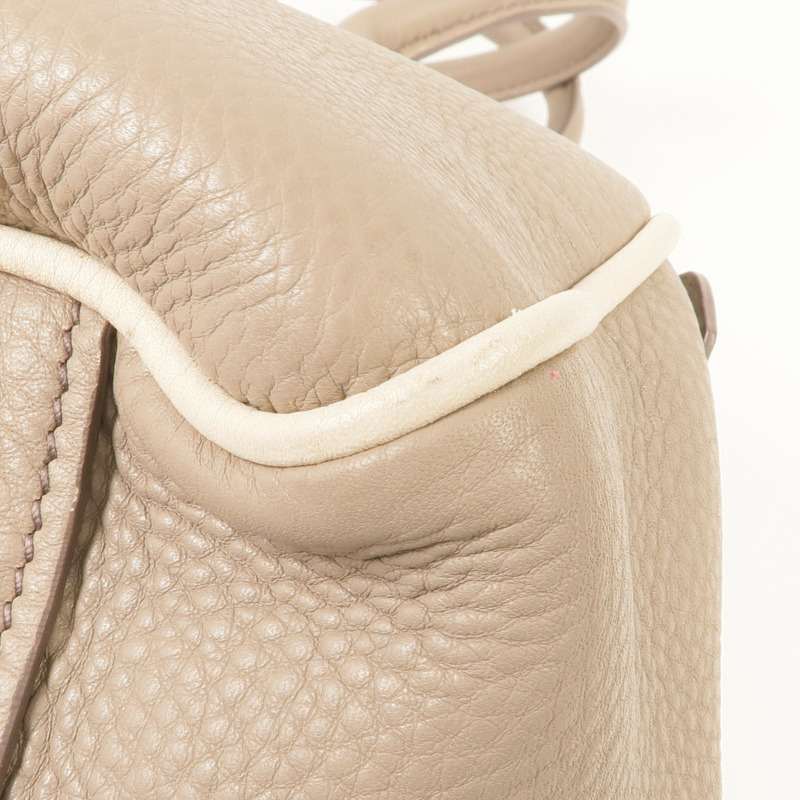 Miu Miu 牛皮皮革2 Way Shoulder金扣手挽肩背兩用袋-8