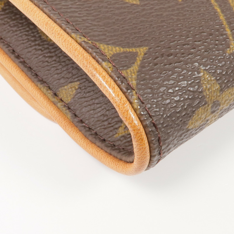 LOUIS VUITTON Monogram Pochette Twin GM金扣肩背袋-7