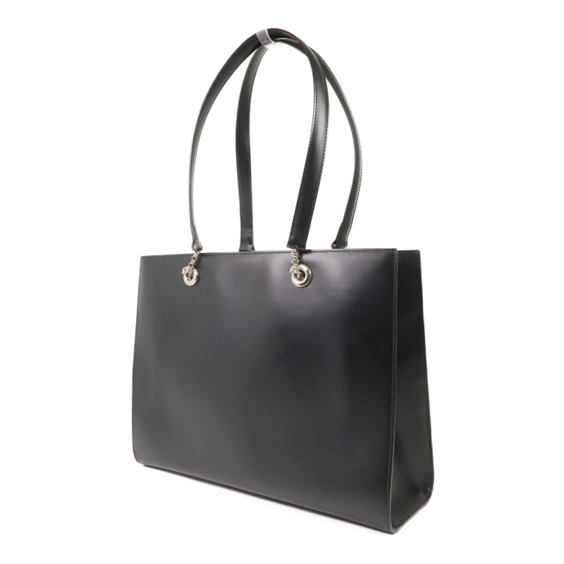CARTIER 牛皮皮革Shoulder Tote銀扣肩背袋/手挽袋-2