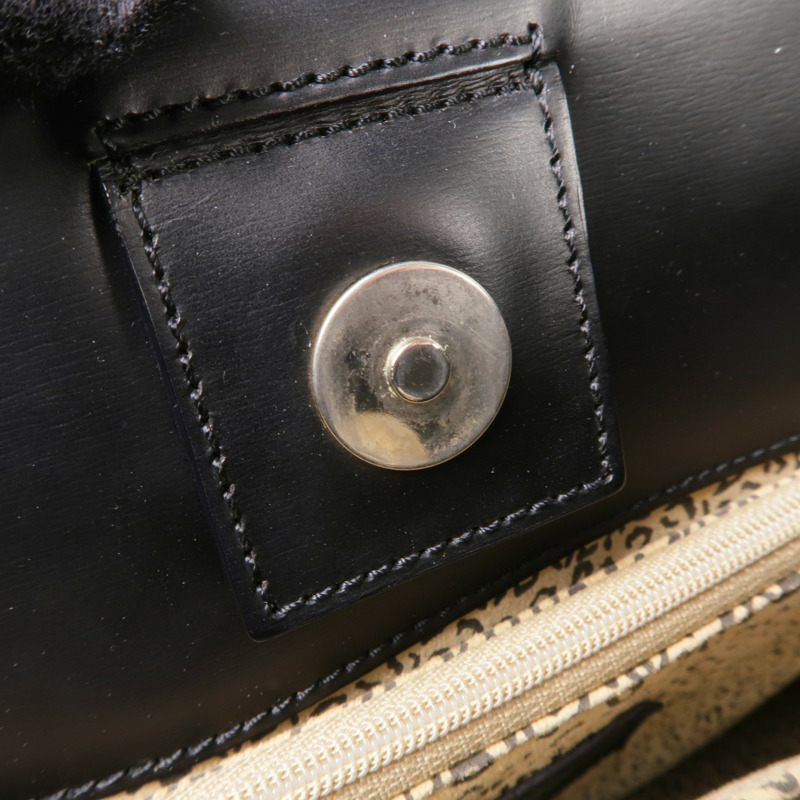 CARTIER 牛皮皮革Shoulder Tote銀扣肩背袋/手挽袋-8