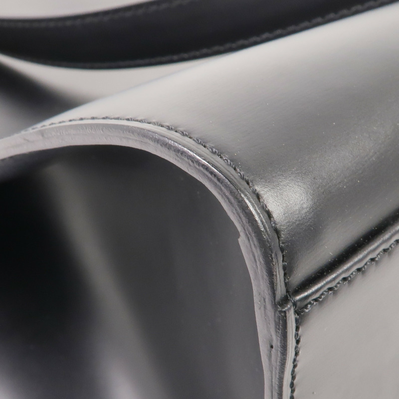 CARTIER 牛皮皮革Shoulder Tote銀扣肩背袋/手挽袋-11