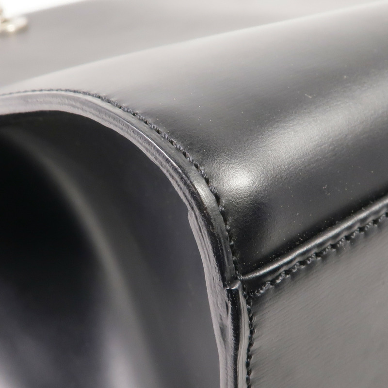 CARTIER 牛皮皮革Shoulder Tote銀扣肩背袋/手挽袋-13