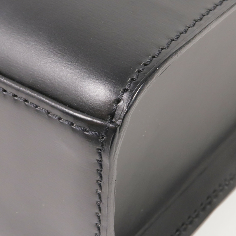 CARTIER 牛皮皮革Handbag金扣手挽袋-7