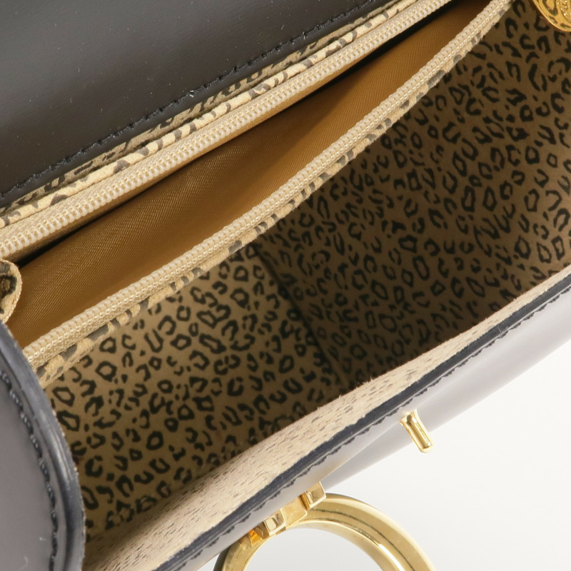 CARTIER 牛皮皮革Handbag金扣手挽袋-11