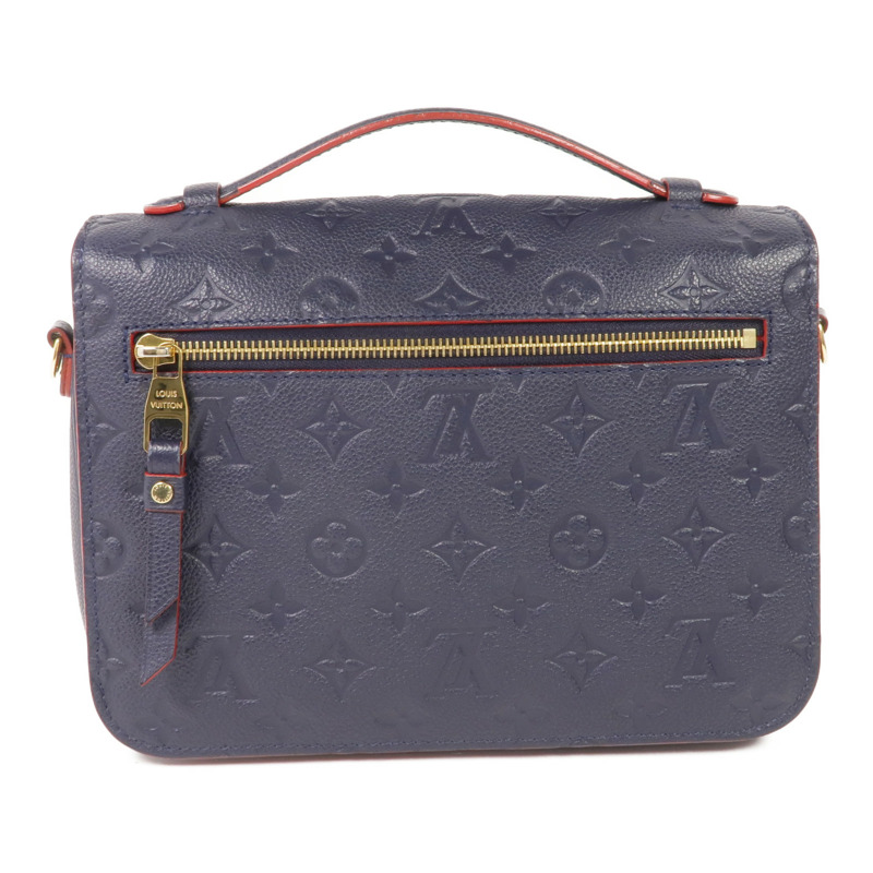 LOUIS VUITTON Monogram Empreinte Pochette Metis金扣手挽肩背兩用袋-1