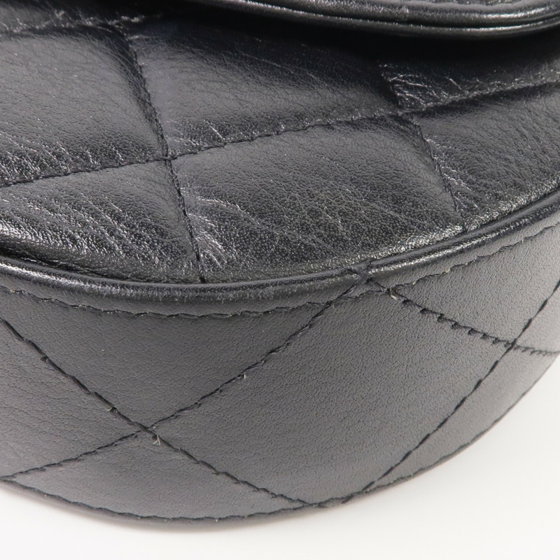 CHANEL 牛皮皮革2 Way Shoulder金扣手挽肩背兩用袋-7