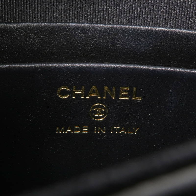 CHANEL 牛皮皮革2 Way Shoulder金扣手挽肩背兩用袋-12