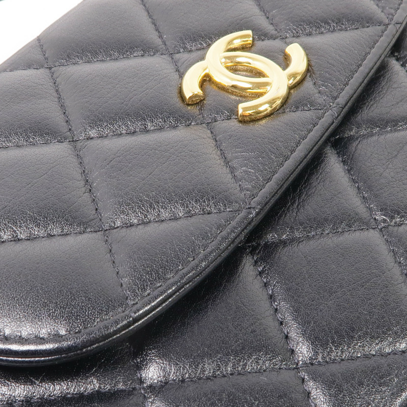 CHANEL 牛皮皮革2 Way Shoulder金扣手挽肩背兩用袋-15