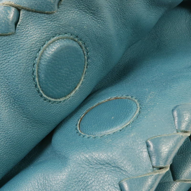 BOTTEGA VENETA 織紋皮革Chain Shoulder鏈帶肩背袋-16