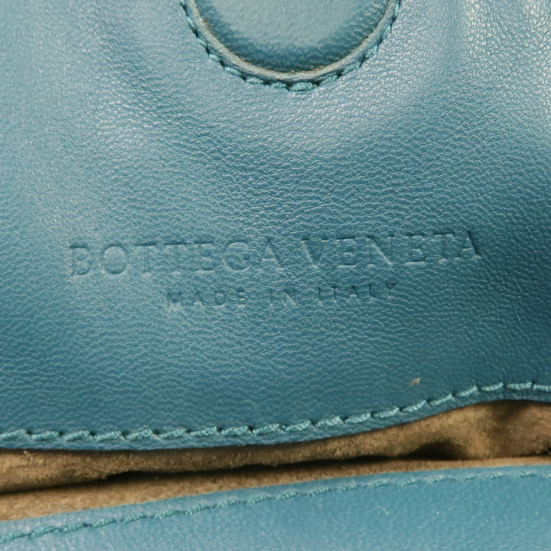 BOTTEGA VENETA 織紋皮革Chain Shoulder鏈帶肩背袋-21