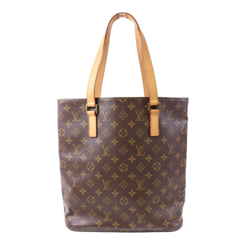LOUIS VUITTON Monogram Vavin GM金扣肩背袋/手挽袋棕色-1