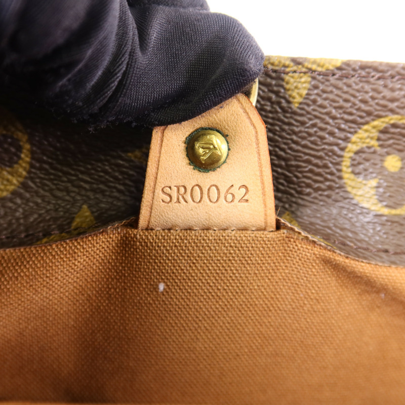 LOUIS VUITTON Monogram Vavin GM金扣肩背袋/手挽袋棕色-7