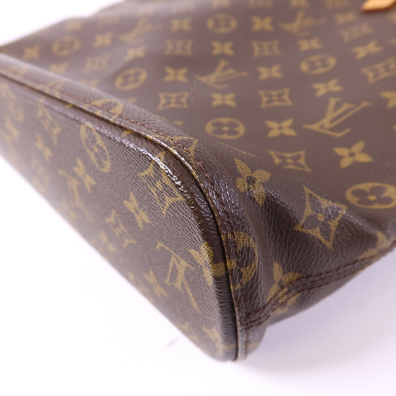LOUIS VUITTON Monogram Vavin GM金扣肩背袋/手挽袋棕色-10