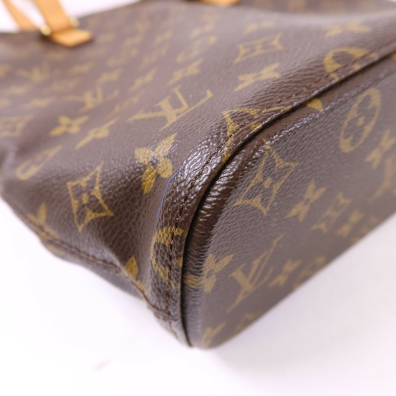 LOUIS VUITTON Monogram Vavin GM金扣肩背袋/手挽袋棕色-13