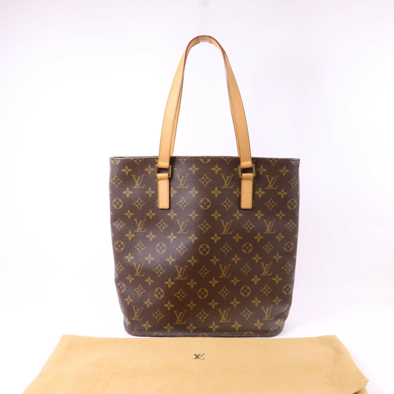 LOUIS VUITTON Monogram Vavin GM金扣肩背袋/手挽袋棕色-19