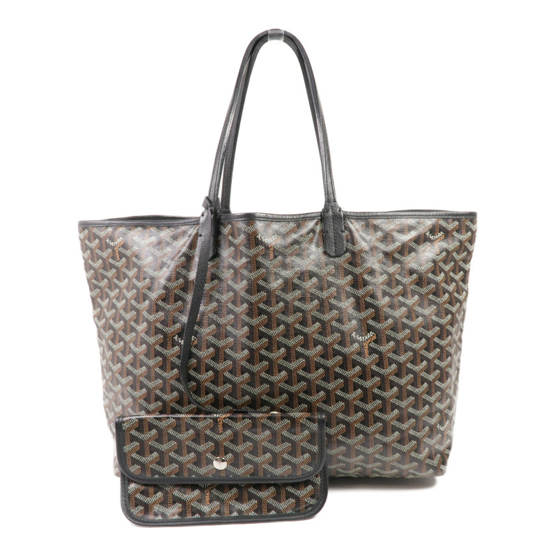 GOYARD 塗層帆布Saint Louis PM肩背袋/手挽袋-10