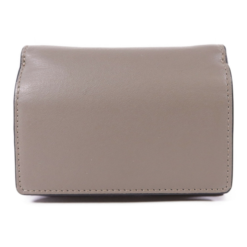 Furla 牛皮皮革Trifold Wallet金扣錢包-1