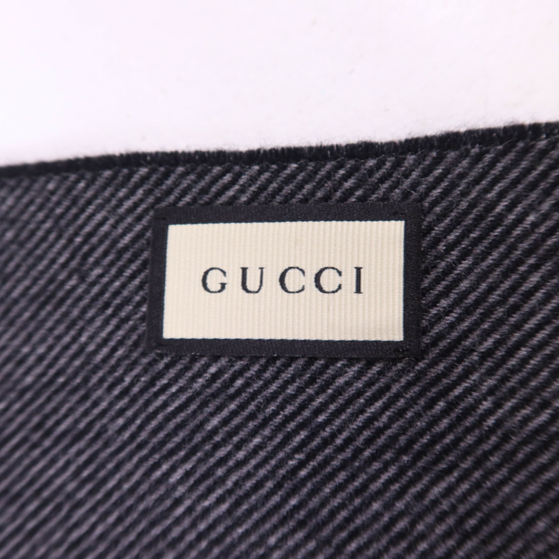 GUCCI 羊毛Scarf頸巾-5