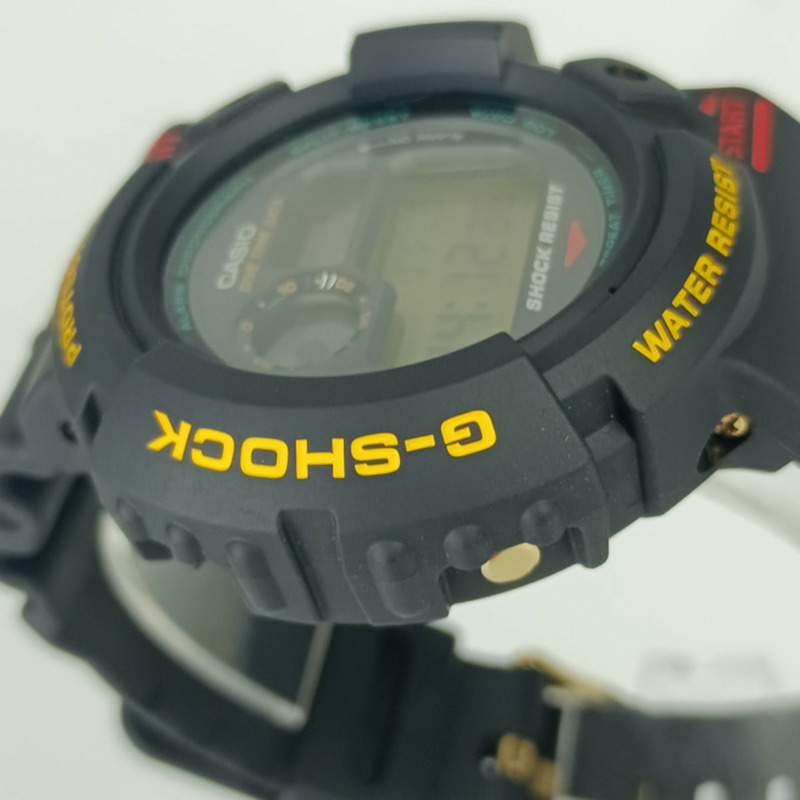 卡西歐 G-SHOCK Frogman DW6300 黑色橡膠男士數位手錶-4