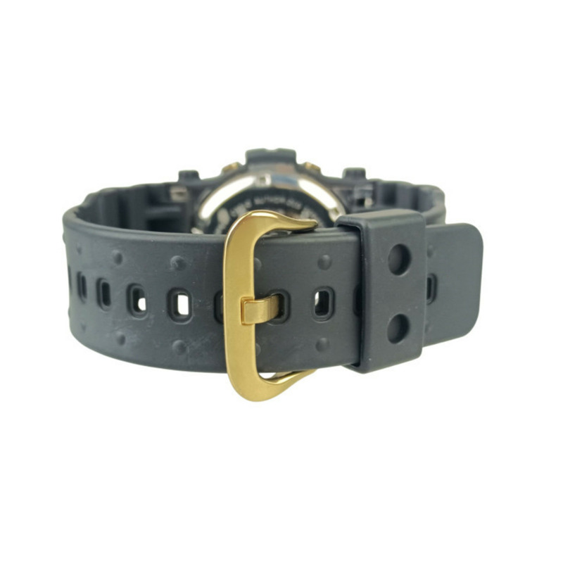 卡西歐 G-SHOCK Frogman DW6300 黑色橡膠男士數位手錶-5