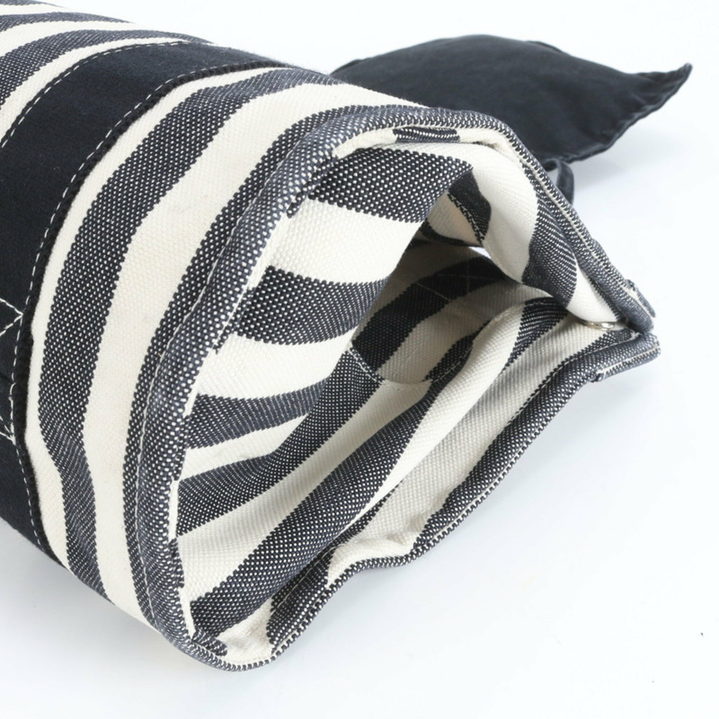 愛馬仕 Hermès Cannes PM 手提包，帶邊框和收納袋，黑色銀色五金，女士款-3