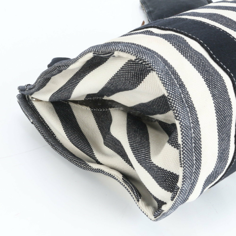 愛馬仕 Hermès Cannes PM 手提包，帶邊框和收納袋，黑色銀色五金，女士款-5