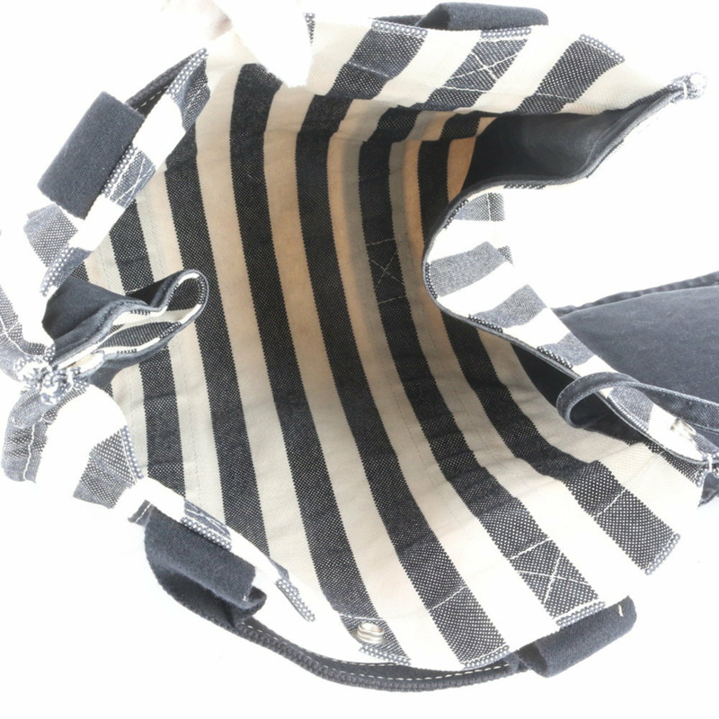 愛馬仕 Hermès Cannes PM 手提包，帶邊框和收納袋，黑色銀色五金，女士款-6