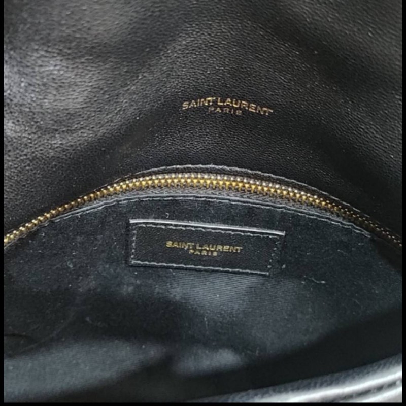 YSLpuffer格菱小羊皮鏈條斜肩單-4