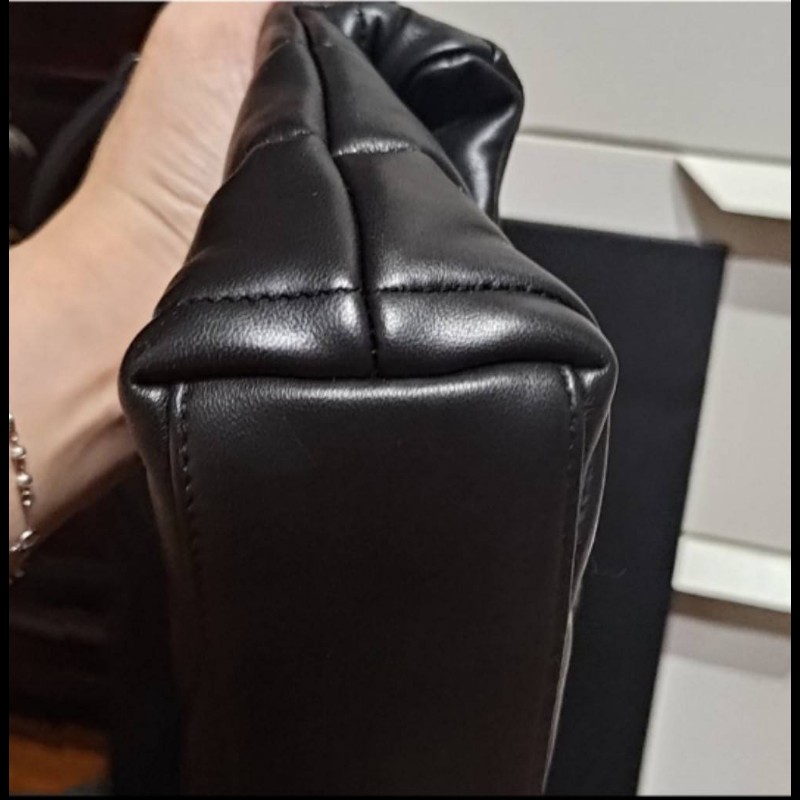 YSLpuffer格菱小羊皮鏈條斜肩單-7