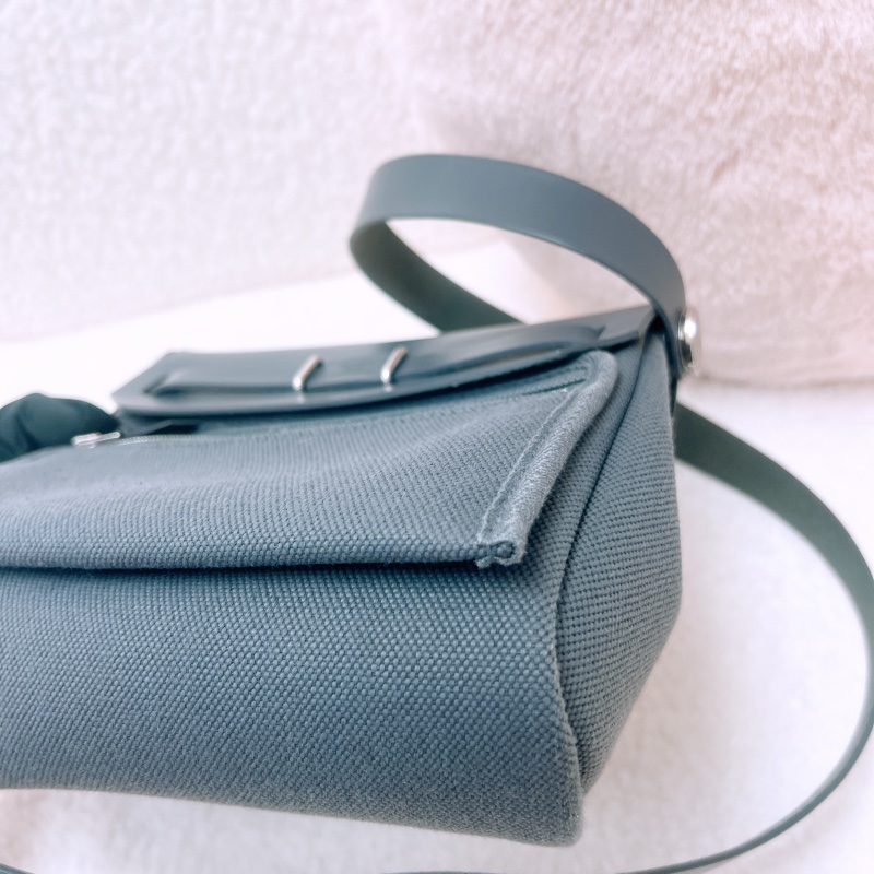 Hermes mini herbag 20 石板灰銀扣 W-8