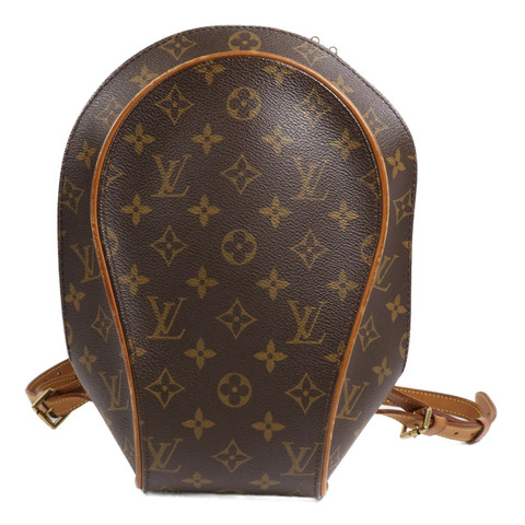 LOUIS VUITTON Monogram Ellipse Sac A Dos Backpack金扣背包棕色