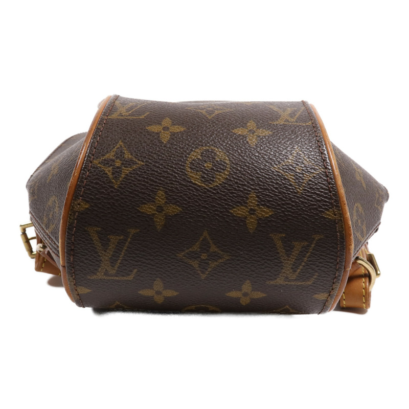 LOUIS VUITTON Monogram Ellipse Sac A Dos Backpack金扣背包棕色-3