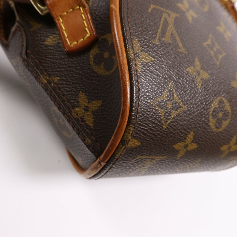 LOUIS VUITTON Monogram Ellipse Sac A Dos Backpack金扣背包棕色-7