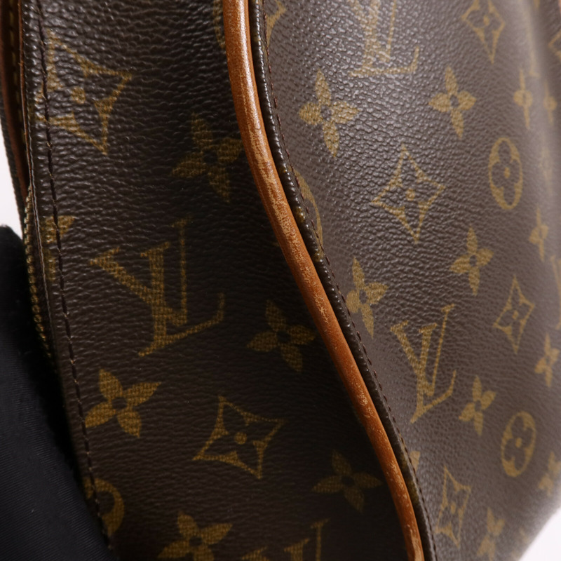 LOUIS VUITTON Monogram Ellipse Sac A Dos Backpack金扣背包棕色-9