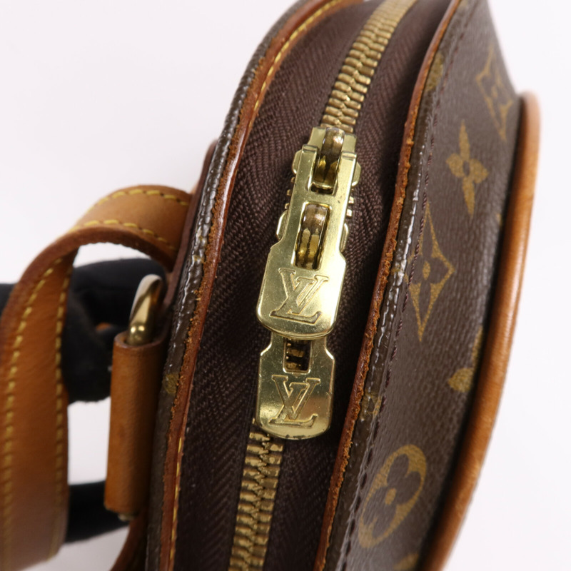 LOUIS VUITTON Monogram Ellipse Sac A Dos Backpack金扣背包棕色-13
