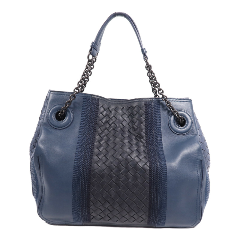 BOTTEGA VENETA 羊皮皮革Chain Shoulder Bag鏈帶肩背袋-0