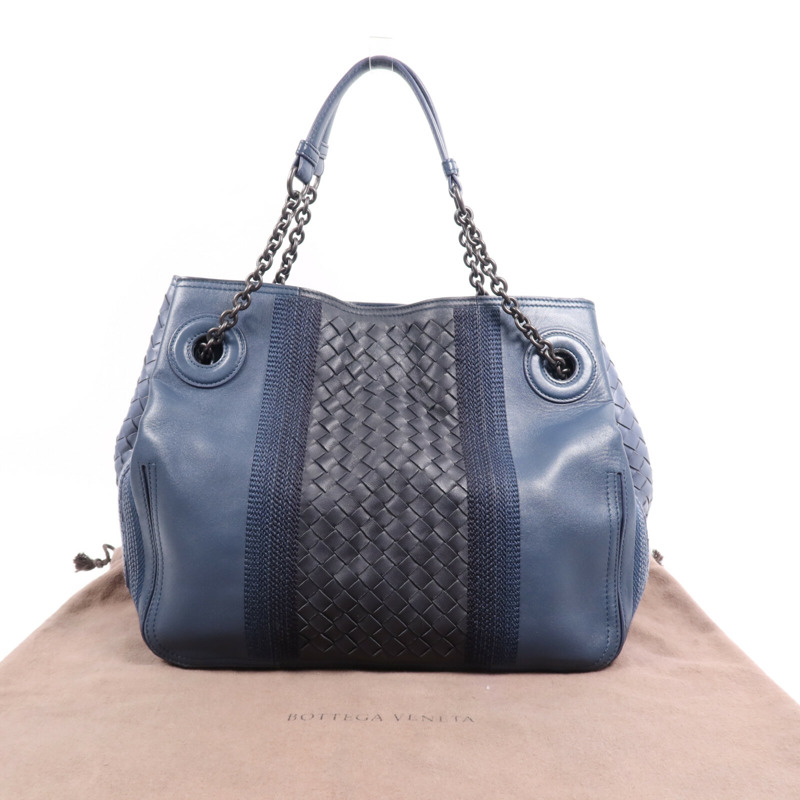 BOTTEGA VENETA 羊皮皮革Chain Shoulder Bag鏈帶肩背袋-8