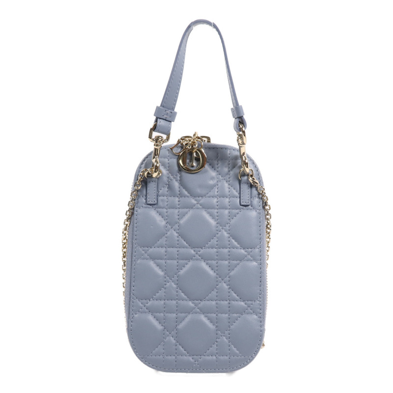 Dior 羊皮皮革Call'In Dior金扣鏈帶肩背袋-1