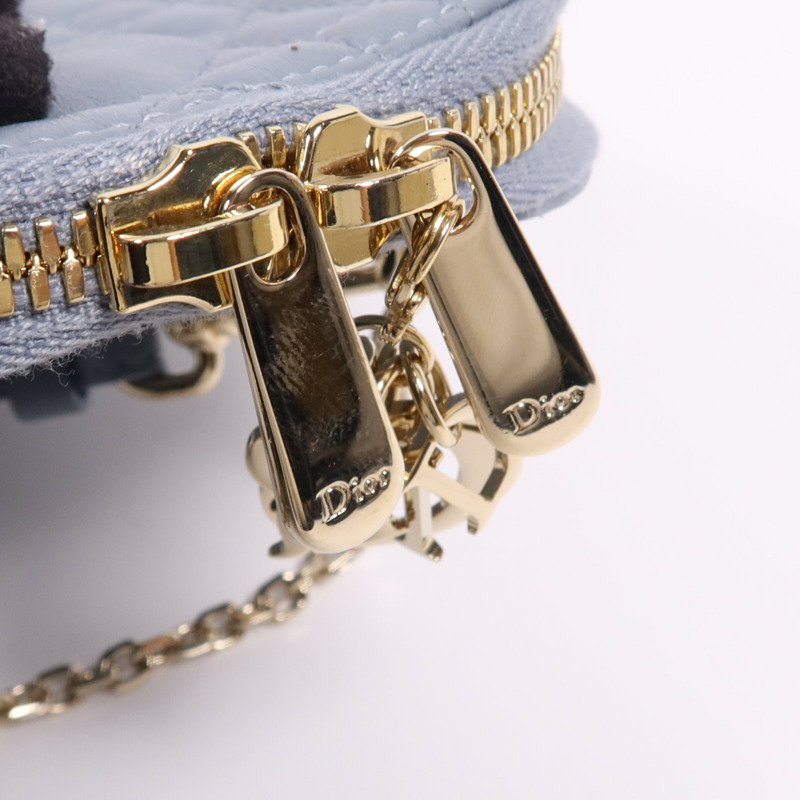 Dior 羊皮皮革Call'In Dior金扣鏈帶肩背袋-10