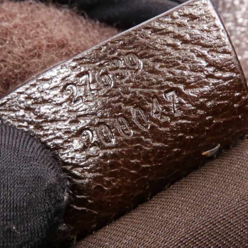 GUCCI 帆布Cross Carry Bag銀扣肩背袋-6