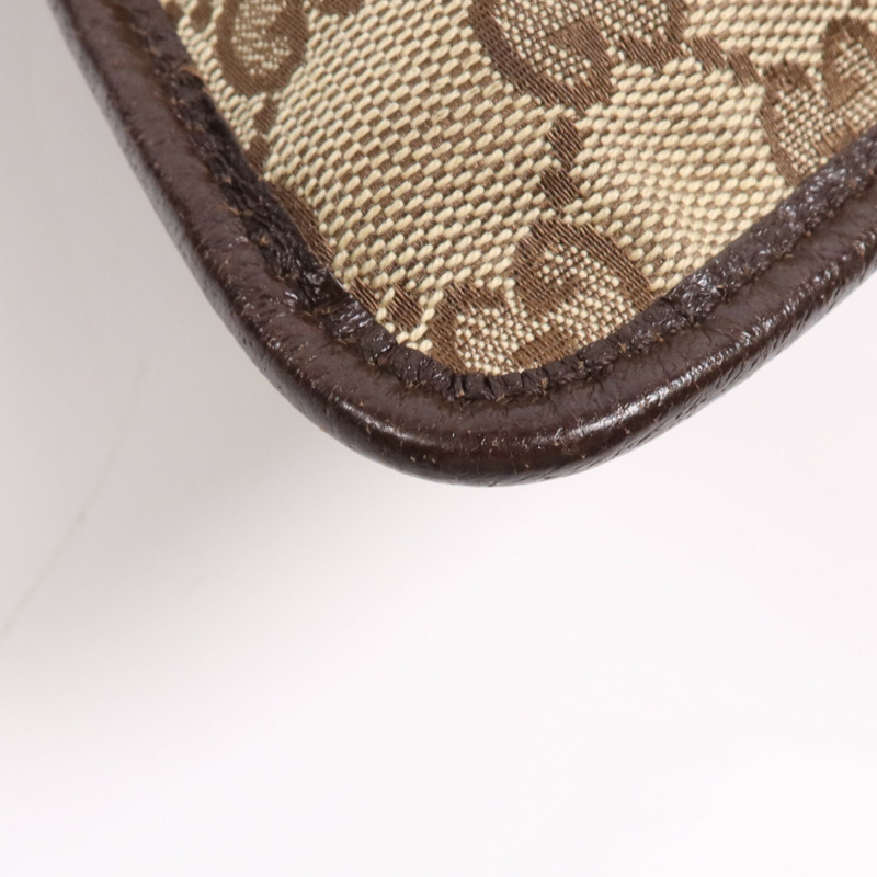 GUCCI 帆布Cross Carry Bag銀扣肩背袋-10