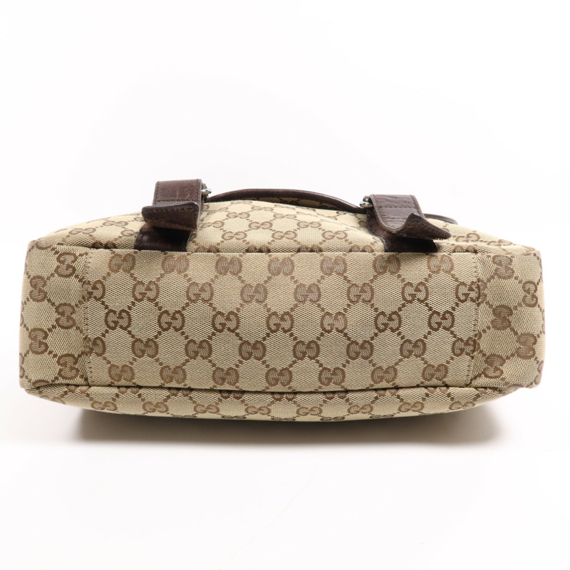 GUCCI 帆布Cross Carry Bag銀扣肩背袋-3