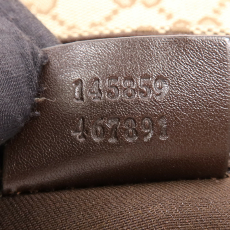 GUCCI 帆布Cross Carry Bag銀扣肩背袋-13