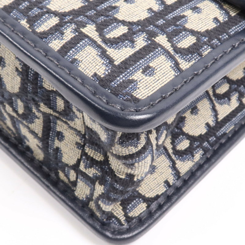 Dior 帆布Montaigne 30銀扣肩背袋-9