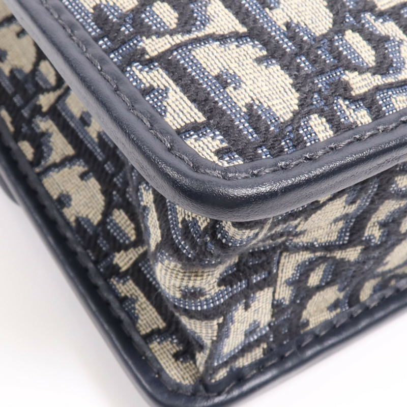 Dior 帆布Montaigne 30銀扣肩背袋-11