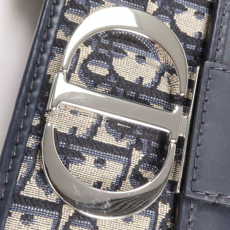 Dior 帆布Montaigne 30銀扣肩背袋-13