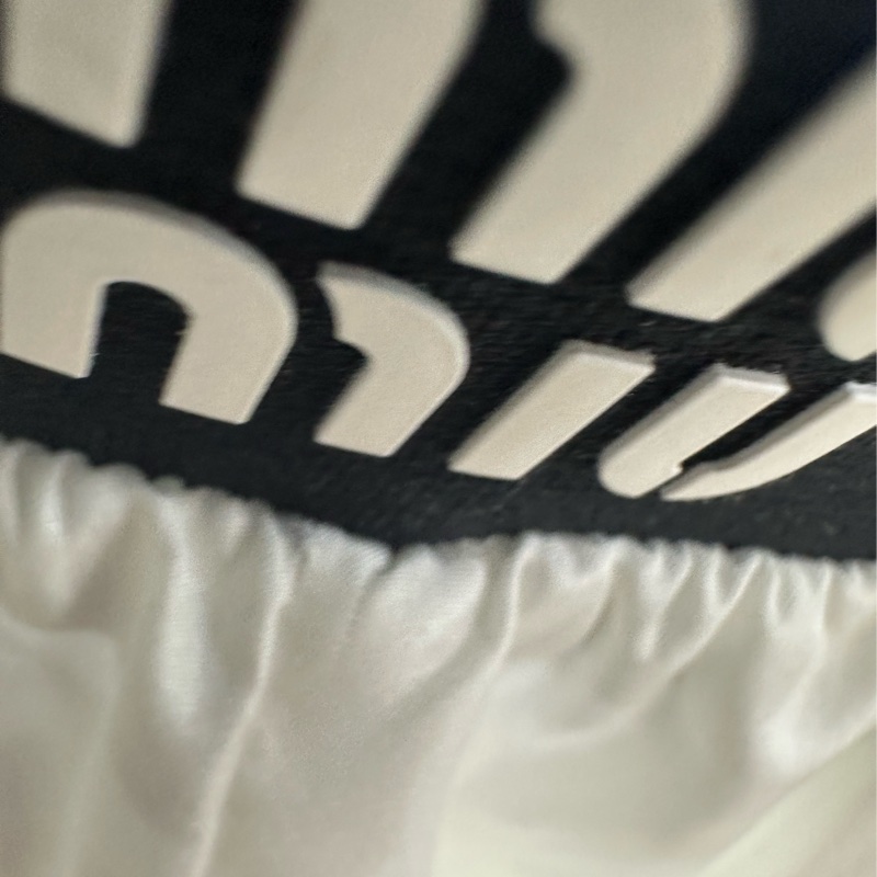 Miumiu繆繆小標logo拉鍊休閒褲，38碼-5