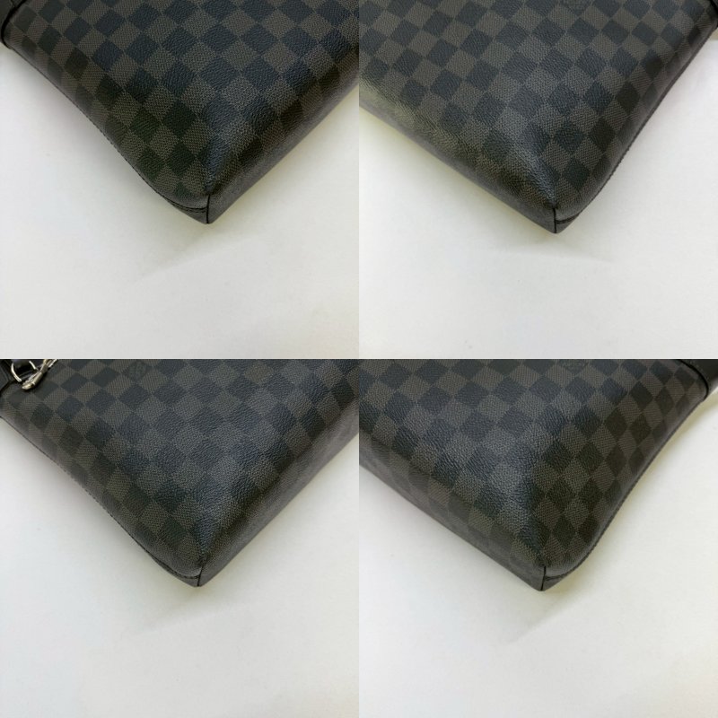 LV MICK PM黑棋盤郵差斜背包-9