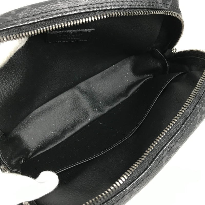 路易威登 Monogram Eclipse True Toilette PM M43384 帆布手拿包/多功能包/收納包,黑色,男女通用-11