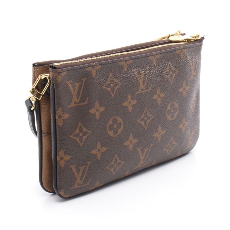 路易威登 Pochette 雙拉鍊單肩斜背包 M69203 Monogram Reverse-1